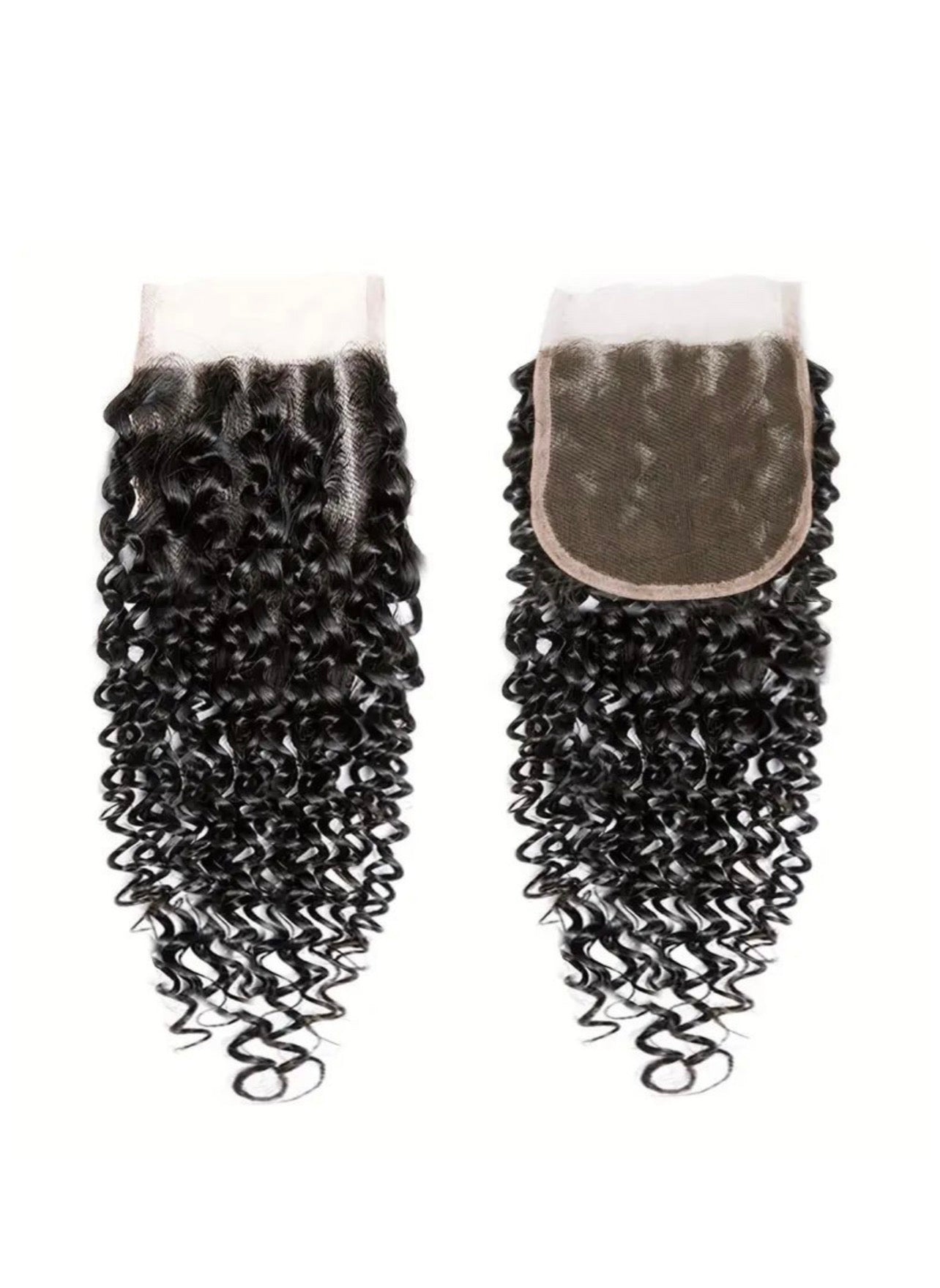 12” 5*5 Curly Lace Closure